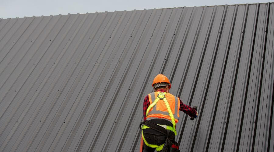 Professional metal roof installation services in Minter City, MS